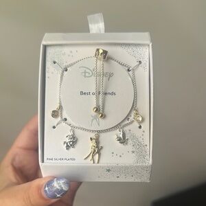 Disney Bambi Best of Friends Charm Bracelet NEW
